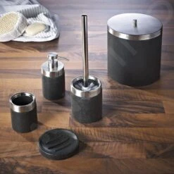 Sapho Ridder Stone - Jabonera, Negro 22010310 -Baño Suministros Tienda 021bdd3f74a18fde3d9b5507