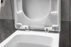 Aqualine Dona - Asiento De WC Soft Close, Blanco FD121 -Baño Suministros Tienda 023d0f74b84428ac8d7f1747