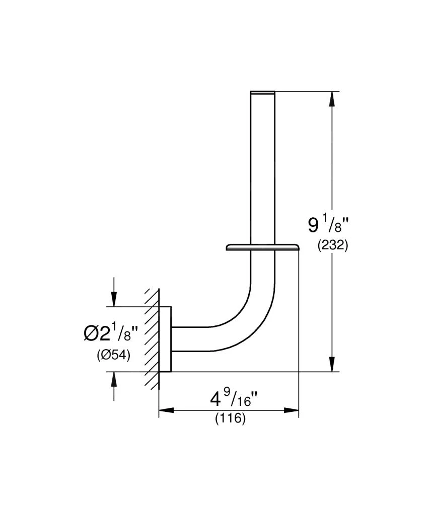 Grohe Essentials - Portarrollos Para Papel Higiénico De Repuesto, Grafito Oscuro Cepillado 40385AL1 4 Grohe Essentials - Portarrollos Para Papel Higiénico De Repuesto, Grafito Oscuro Cepillado 40385AL1 - Imagen 2