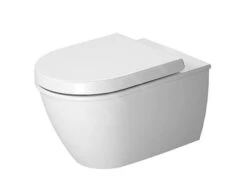 Duravit Darling New - Inodoro Suspendido, Con HygieneGlaze, Blanco Alpino 2545092000