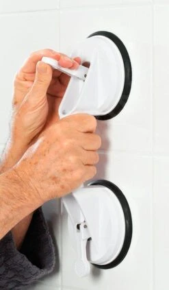 Sapho Agarraderos Ridder - Agarradero Extraíble, Blanco A0150201 -Baño Suministros Tienda 065e29f80423884a8089df90