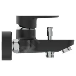 Ideal Standard Cerafine O - Grifo De Bañera De Pared, Negro Mate BC500U4 -Baño Suministros Tienda 06b4f0cfcf7c5d4b577af76a