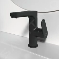 Ideal Standard Cerafine O - Grifo De Lavabo Con Desagüe, Negro BC703XG -Baño Suministros Tienda 079ac8bcc134cdbcfe27d656