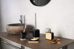 Sapho Ridder Amara - Dispensador De Detergente, Negro 2244510 -Baño Suministros Tienda 08a4efe201f0a6cd48708b06