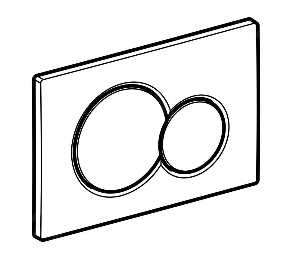 Geberit Sigma01 - Pulsador Para WC Sigma01, Negro 115.770.DW.5 5 Geberit Sigma01 - Pulsador Para WC Sigma01, Negro 115.770.DW.5 - Imagen 3