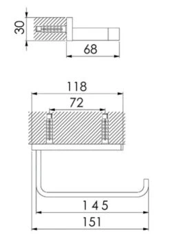Steinberg 450 - Portarrollos, Negro Mate 450 2800 S -Baño Suministros Tienda 0a72f010e1c2d44e66abb7c5