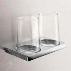 Keuco Edition 11 - Vaso Para Cepillos De Dientes Con Soporte, Cristal/cromo 11151019000 -Baño Suministros Tienda 0b7add07c9189bc07e1a8366