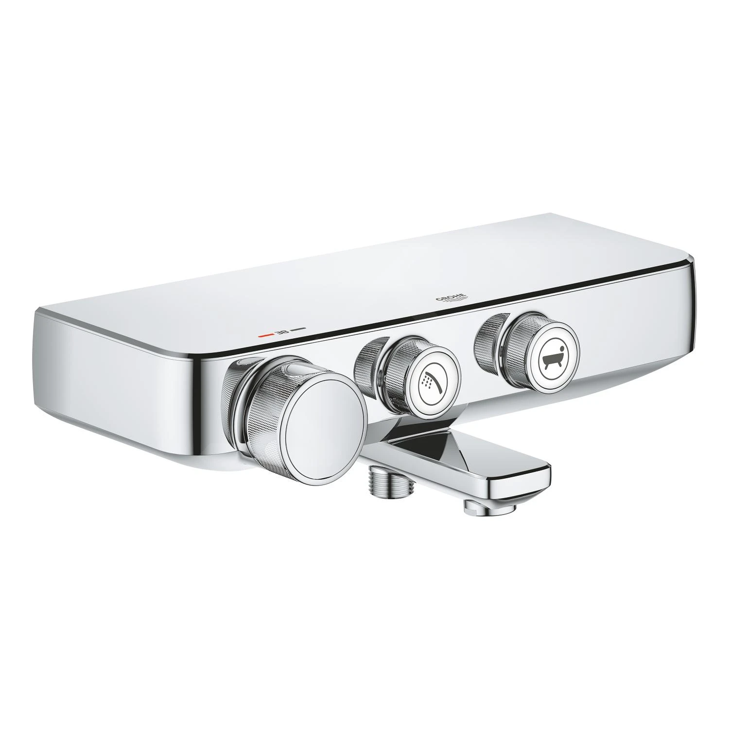 Grohe Grohtherm SmartControl - Grifo Termostático De Bañera, Cromo 34718000 3 Grohe Grohtherm SmartControl - Grifo Termostático De Bañera, Cromo 34718000