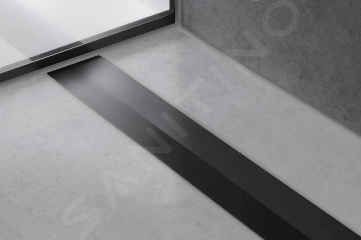 Hansgrohe RainDrain Flex - Canaleta De Ducha Lineal Con Rejilla De Acero Inoxidable 700, Independiente, Acortable, Negro Mate 56043670 5 Hansgrohe RainDrain Flex - Canaleta De Ducha Lineal Con Rejilla De Acero Inoxidable 700, Independiente, Acortable, Negro Mate 56043670 - Imagen 3