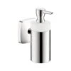 Hansgrohe PuraVida - Dispensador De Jabón Líquido, Cromo 41503000 -Baño Suministros Tienda 121b16ffe126b3be04b05d48