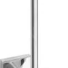 Sapho X-SQUARE - Escobilla De WC De Pared Con Soporte, Vidrio Opalino/cromo XQ301 -Baño Suministros Tienda 130f16f38c944b932f7b40e7