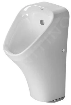 Duravit DuraStyle - Urinario, Control Electrónico, Entrada De Agua Posterior, Rimless, Con WonderGliss, Blanco 28063100931