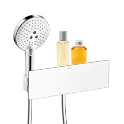 Hansgrohe Fixfit - Toma De Agua Porter 300, Blanco/cromo 26456400 -Baño Suministros Tienda 1646d585a34b5dbccadbd410