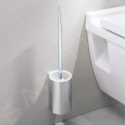 Keuco Plan - Escobilla De WC Con Soporte, Blanco/cromo 14972010100 -Baño Suministros Tienda 16697be4e2d989344eed5986