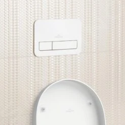 Villeroy & Boch ViConnect - Pulsador De Descarga De WC E200, Blanco 92249068 -Baño Suministros Tienda 1ad4622ab690a2be0259818b