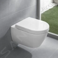 Villeroy & Boch Subway 2.0 - Inodoro Compacto Suspendido, DirectFlush, Blanco Alpino 5606R001 9 Villeroy & Boch Subway 2.0 - Inodoro Compacto Suspendido, DirectFlush, Blanco Alpino 5606R001 -Baño Suministros Tienda 2051fa6b341f815e1f967ee6