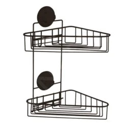 Compactor Bestlock - Estante De Alambre De Esquina, Negro RAN9779