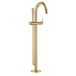 Grohe Atrio - Grifo De Suelo Para Bañera, Con Caño Giratorio, Cool Sunrise 32653GL3