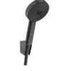 Hansgrohe Pulsify Select - Conjunto De Cabezal De Ducha, 3 Chorros, Soporte Y Manguera 1250 Mm, Negro Matee 24302670 -Baño Suministros Tienda 2251ea0feb276072ba222f7c