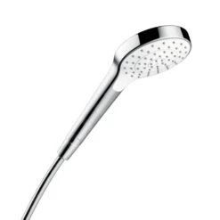 Hansgrohe Croma Select S - Alcachofa De Ducha 110, EcoSmart 7 L/min, Blanco/cromo 26806400