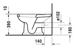 Duravit 1930 - Taza De Inodoro Completo De Pie, Desagüe Horizontal, WonderGliss, Blanca 02270900001 10 Duravit 1930 - Taza De Inodoro Completo De Pie, Desagüe Horizontal, WonderGliss, Blanca 02270900001 -Baño Suministros Tienda 25b4f5d3f6e4f4fc128b14f0