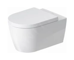 Duravit ME By Starck - Inodoro Suspendido HygieneFlush Con Asiento SoftClose, Rimless, HygieneGlaze, Blanco 45790920A1 -Baño Suministros Tienda 25bae86c4704d86d4a3428d8