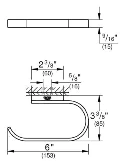 Grohe Selection - Portarrollos, Hard Graphite Cepillado 41068AL0 -Baño Suministros Tienda 266327d781c9bf4732edadf5