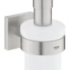 Grohe QuickFix Start Cube - Dispensador De Detergente Con Soporte, Cristal/supersteel 41098DC0 -Baño Suministros Tienda 27e57dc8d8d1ba4609b0e7c0