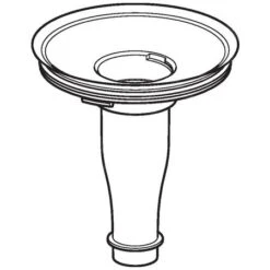 Geberit Accesorios - Adaptador Para Sifón Híbrido Para Urinarios Preda Y Selva 116.058.00.1 -Baño Suministros Tienda 2addebdf3b46e1bb08d8d50b