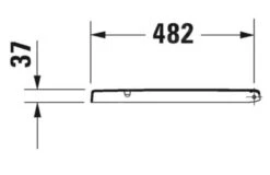 Duravit Darling New - Asiento De WC, Blanco Alpino 0063320000 -Baño Suministros Tienda 2af066c99624462ed87405d3