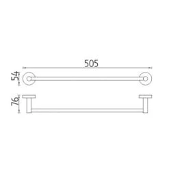Kielle Aura - Toallero, Longitud 500 Mm, Cromo 40702010 5 Kielle Aura - Toallero, Longitud 500 Mm, Cromo 40702010 -Baño Suministros Tienda 2af967783d35615e52935074