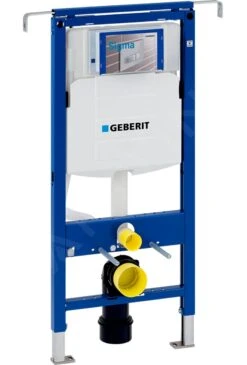 Geberit Duofix - Conjunto De Módulo De Instalación, Inodoro Alpha Con Asiento, Pulsador De Descarga Sigma01, Blanco/cromo 111.355.00.5 NR5 -Baño Suministros Tienda 2ba811db8ae4839b227fb70a