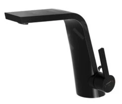 Steinberg 260 - Grifo De Lavabo, Con Desagüe, Negro Mate 260 1000 1 S