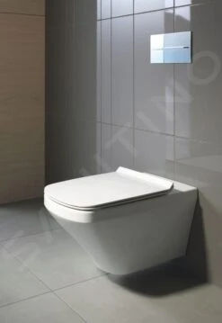 Duravit DuraStyle - Inodoro Suspendido, Asiento Softclose, Blanco Alpino 45520900A1 -Baño Suministros Tienda 3042c071f446fa2378edb7ce