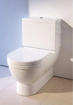 Duravit Starck 3 - Taza De Inodoro Completo Big Toilet, Blanca 2104090000 -Baño Suministros Tienda 32cf587133edffb1f9f96c19