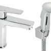 Novaservis Metalia 58 - Grifo De Lavabo Con Ducha De Bidé, Cromo 58015,0 -Baño Suministros Tienda 32f93858b944a0a6f88b4f54