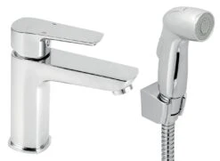Novaservis Metalia 58 - Grifo De Lavabo Con Ducha De Bidé, Cromo 58015,0