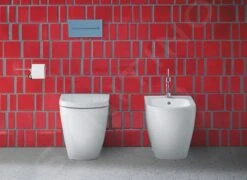 Duravit ME By Starck - Inodoro De Pie, Desagüe Posterior, Con WonderGliss, Blanco Alpino 21690900001 -Baño Suministros Tienda 345923d4e8daaf566d53222c