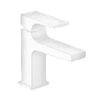 Hansgrohe Metropol - Grifo De Lavabo Con Desagüe Push-Open, Blanco Mate 32500700 -Baño Suministros Tienda 345fb9042876b4579e0f50e6