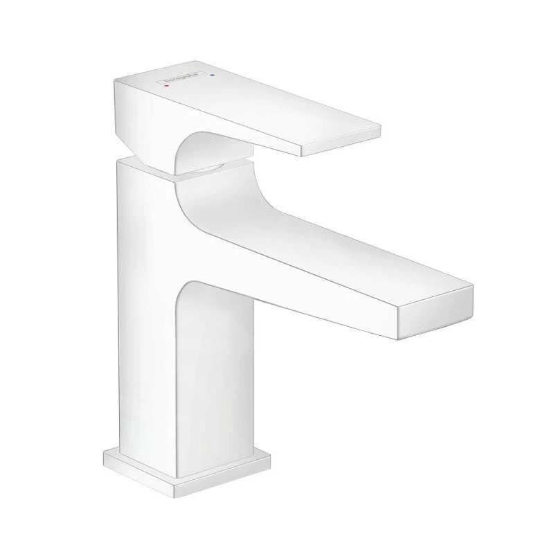 Hansgrohe Metropol - Grifo De Lavabo Con Desagüe Push-Open, Blanco Mate 32500700 3 Hansgrohe Metropol - Grifo De Lavabo Con Desagüe Push-Open, Blanco Mate 32500700