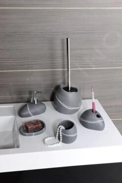 Sapho Ridder Little Rock - Dispensador De Jabón De Pie, Gris 22190507 -Baño Suministros Tienda 349724bcbf55c1c9239a419a