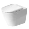 Duravit D-Neo - Inodoro De Pie, Desagüe Posterior, Rimless, Blanco 2003090000