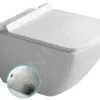 Sapho Isvea Purity - Inodoro Suspendido Con Ducha De Bidé, Blanco 10PL02007-DL -Baño Suministros Tienda 34f8fc02d8a74b7fb25ef63c