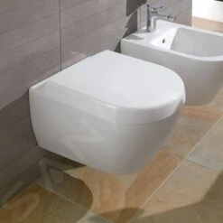 Villeroy & Boch Subway 2.0 - Inodoro Suspendido, Aquareduct, Con Ceramicplus, Blanco Alpino 560010R1 -Baño Suministros Tienda 351f5aca540b4ee2638af678