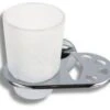 Novaservis Metalia 1 - Soporte Para Cepillos De Dientes Y Vaso, Cromo/vidrio 6149,0 -Baño Suministros Tienda 354ce5c94a84bf81ac5d25e0