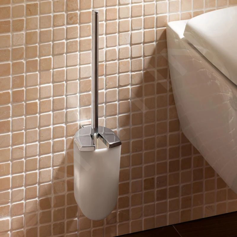Keuco Elegance - Escobilla De WC Con Soporte, Blanco/cromo 11664010100 7 Keuco Elegance - Escobilla De WC Con Soporte, Blanco/cromo 11664010100 - Imagen 5