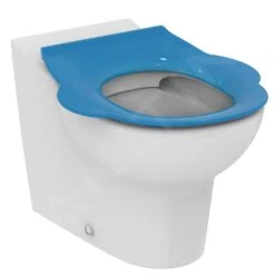 Ideal Standard Contour 21 - Inodoro De Pie Para Niños, Desagüe Posterior, Rimless, Blanco S312301 -Baño Suministros Tienda 3843e329d020d9cf92982c6a