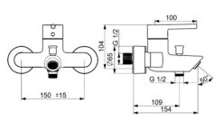 Hansa Vantis - Grifo De Bañera, Cromo 52442267 -Baño Suministros Tienda 3a9decc487647a2c04b7dbf3