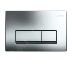 Geberit Delta50 - Pulsador De Descarga, Cromo Brillante 115.119.21.1