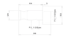 Sapho Accesorios - Codo De Pared Con Soporte, Redondo, Negro Mate SG203NE -Baño Suministros Tienda 3d6b41b4c822a2e477d9aa50